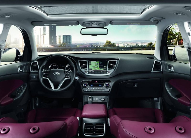 Hyundai Tucson 2022 салон