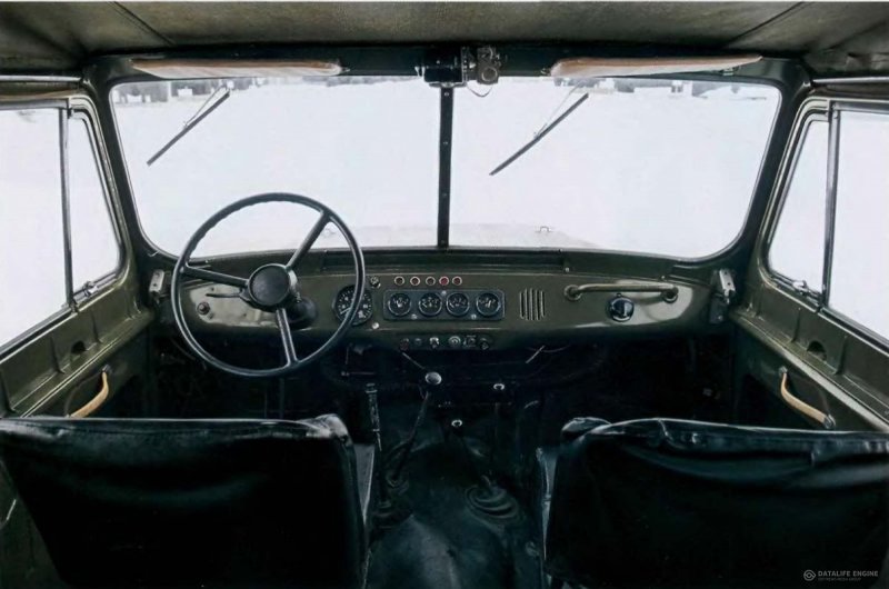 УАЗ 469 салон СССР