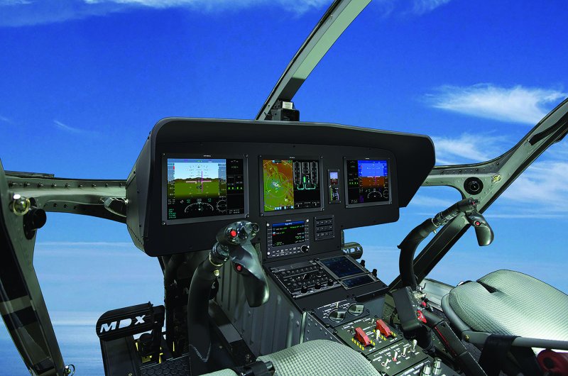 MD 900 Explorer кабина