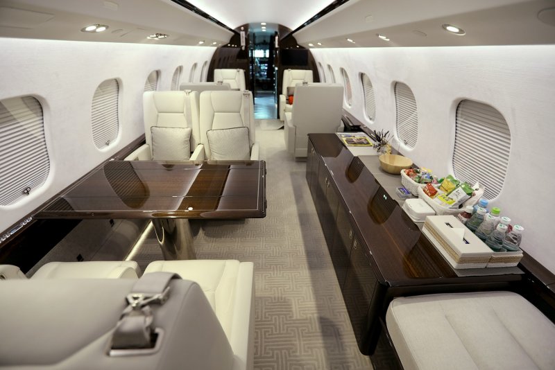 Bombardier Global Express XRS салон