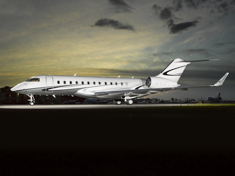 Bombardier Global 6000 салон