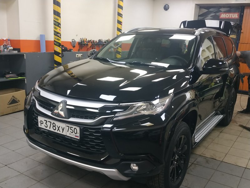 Pajero Sport 3 антихром
