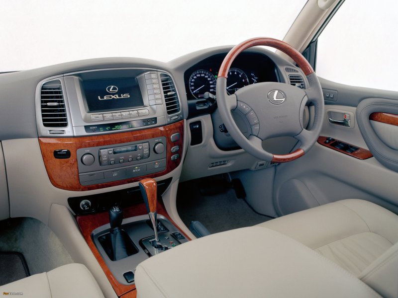 Lexus lx470 2003 салон