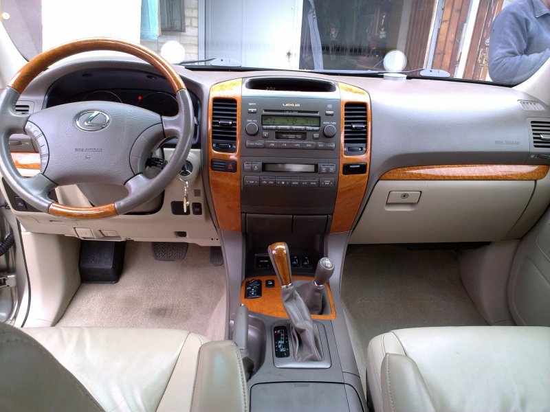 Lexus gx470 2004 салон