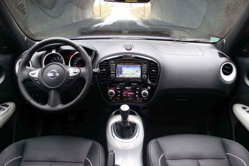 Nissan Juke dashboard