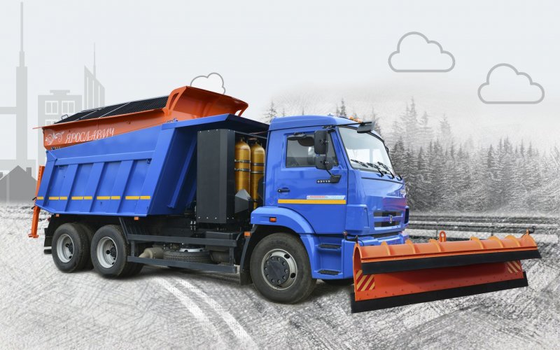 КАМАЗ 65115 самосвал КДМ