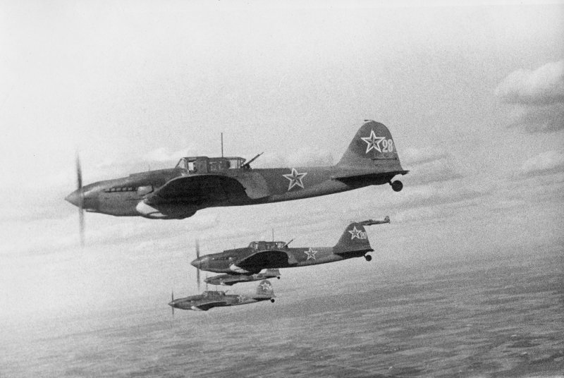 Самолёт ил-2 Штурмовик ВОВ