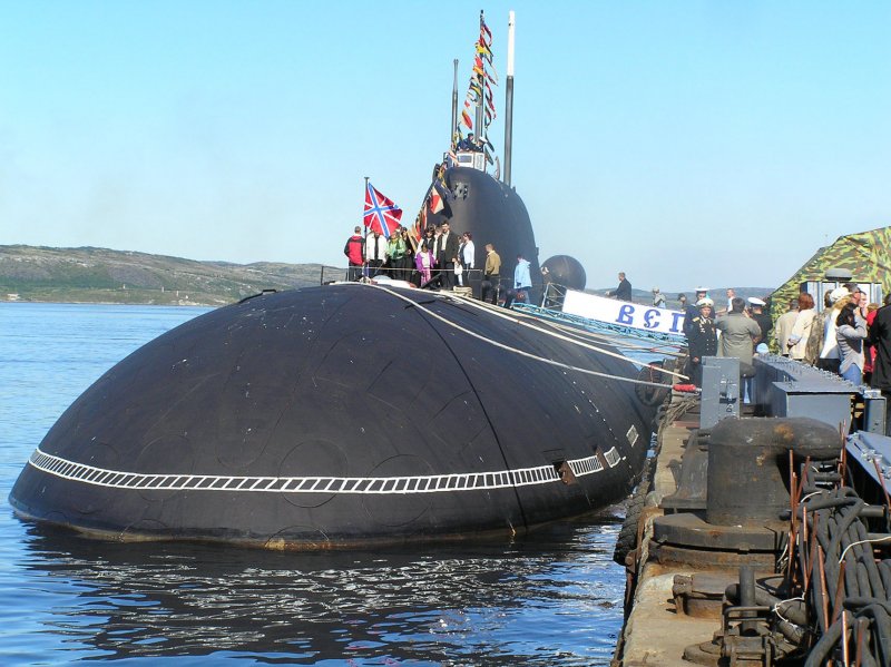 Атомная подводная лодка Вепрь