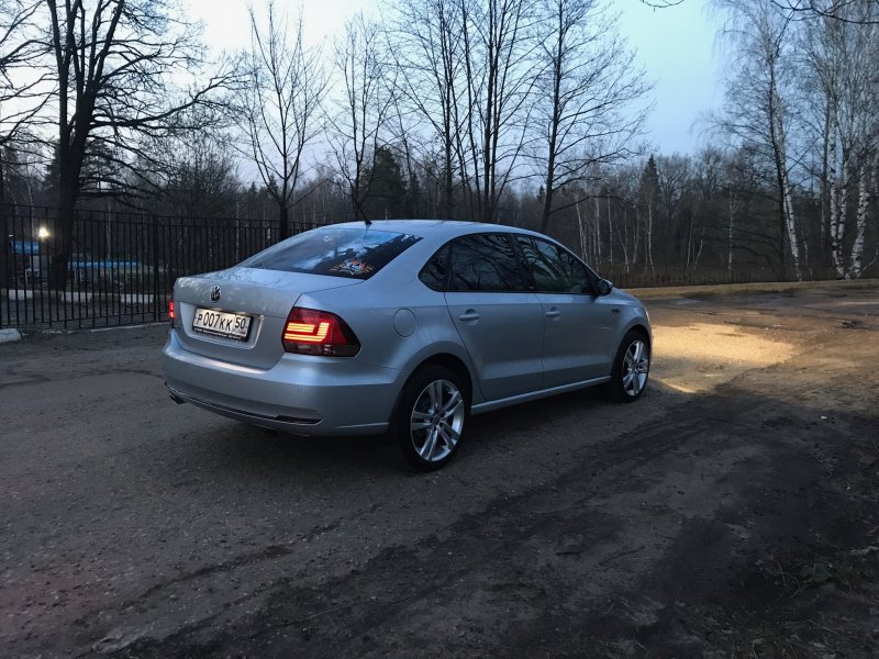 Polo sedan на 17 дисках