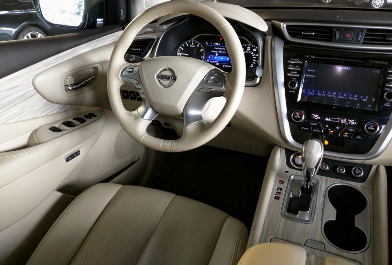 Nissan Murano 2018 салон