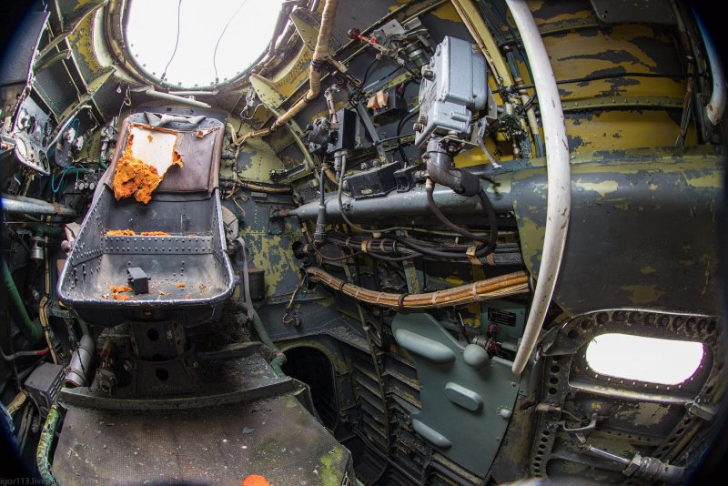 Ил-4 бомбардировщик внутри