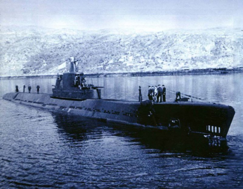 Подводная лодка 651 проекта в Видяево