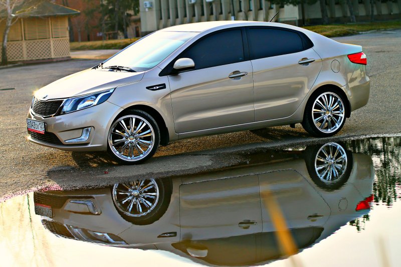 Kia Rio Камрики r18