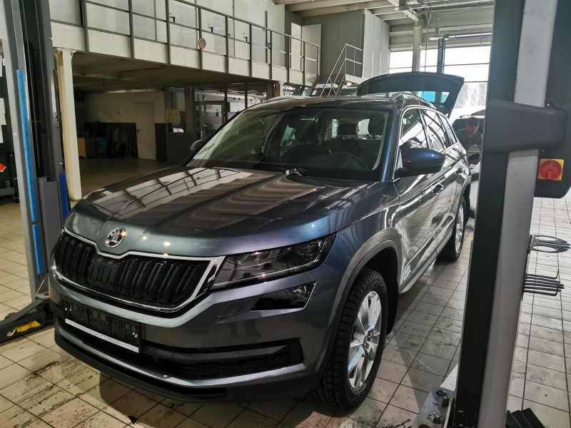 Skoda Kodiak салон