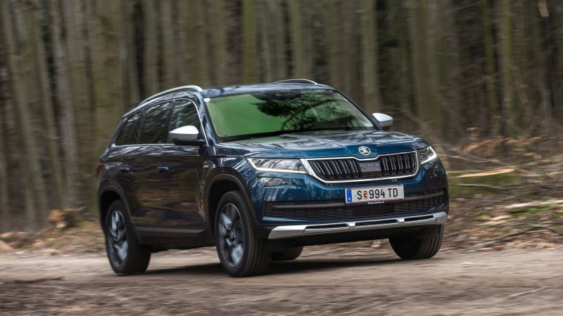 Skoda Kodiaq Scout черный