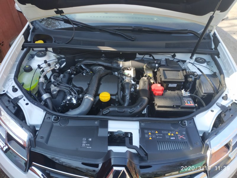 Renault Logan под капотом