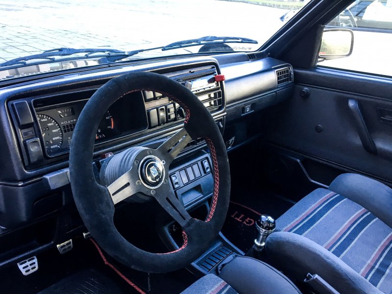 VW Golf 2 Interior