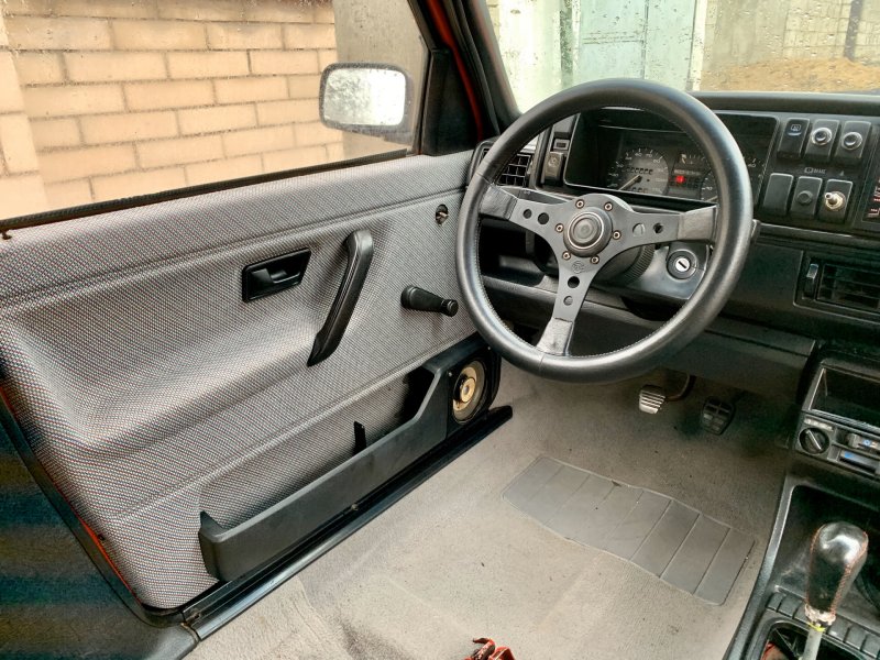 VW Golf mk2 салон
