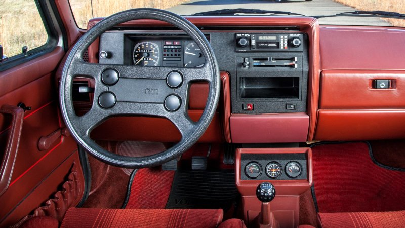 Golf mk1 GTI салон