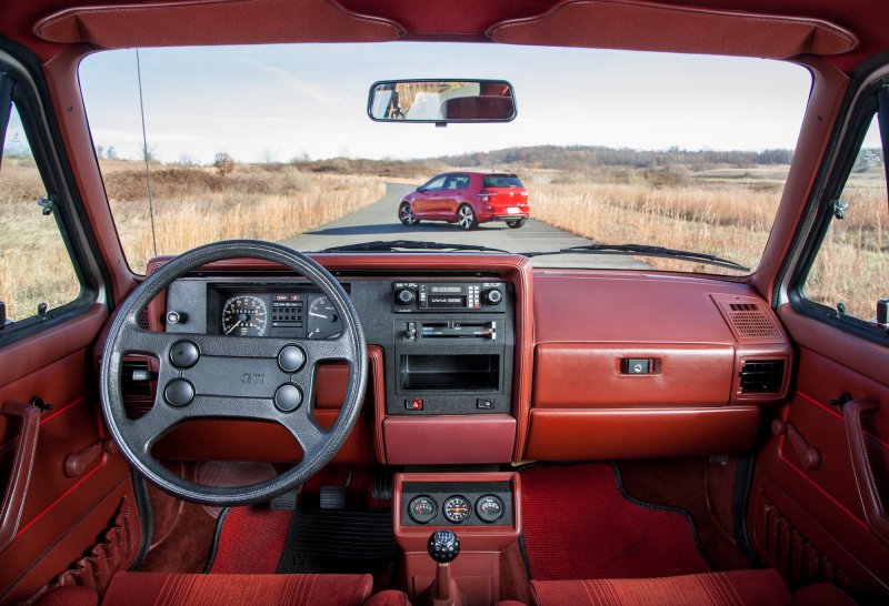 Golf mk1 GTI салон