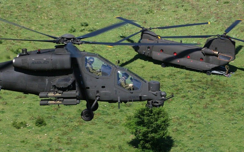 Вертолет а-129 "мангуста"