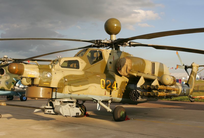 Военный вертолет ми 28