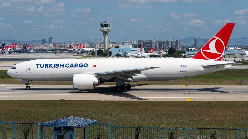 Turkish Airlines Cargo inside