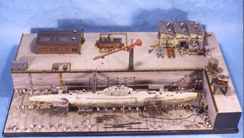Dry Dock Diorama 1:350