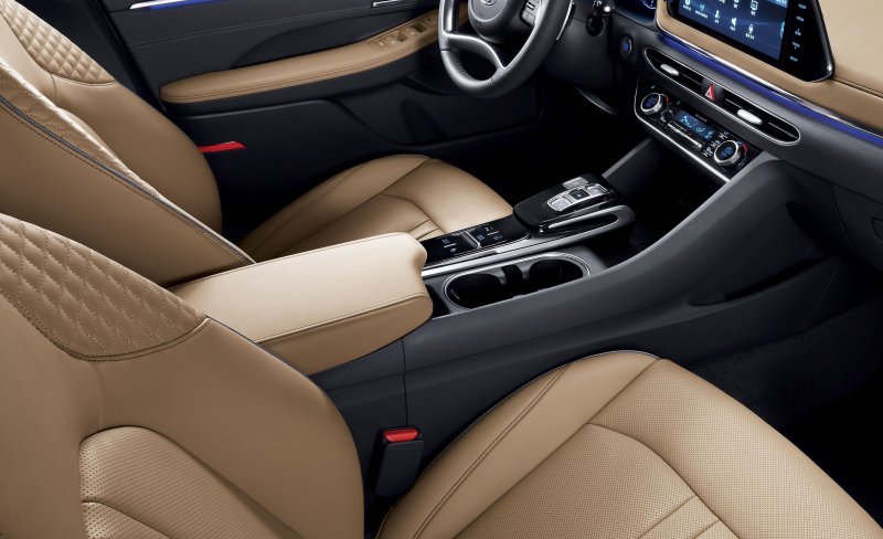 Hyundai Sonata 2020 интерьер