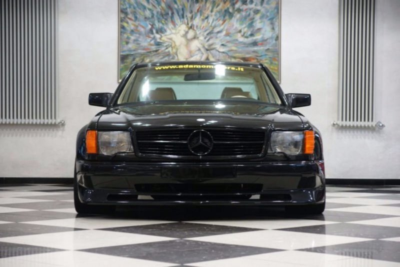 Mercedes 560sec (зад