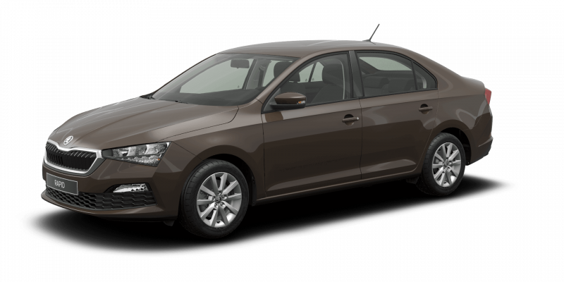 Skoda Rapid Toffee Brown металлик