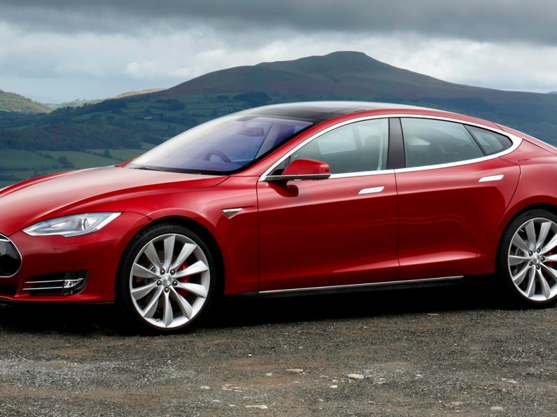 Электромобиль Tesla model s