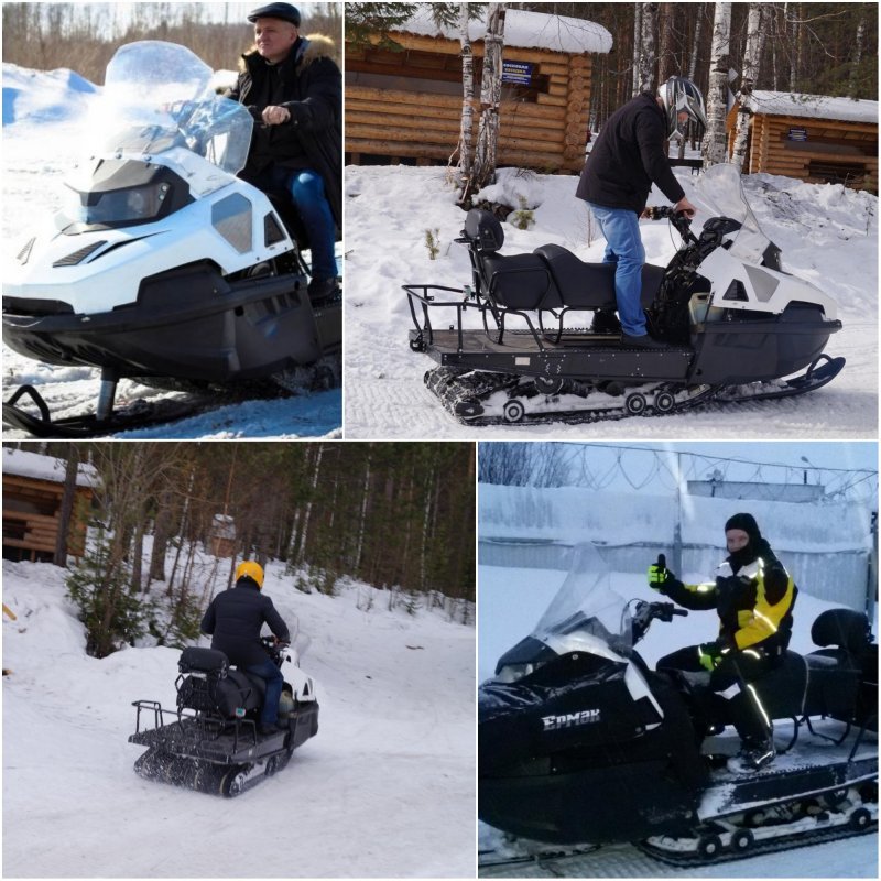 Снегоход стелс Ермак 600