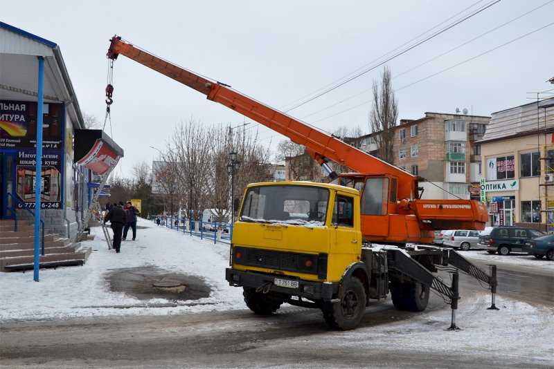 МАЗ 5337 автокран