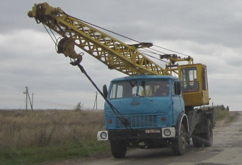 МАЗ автокран кс3562