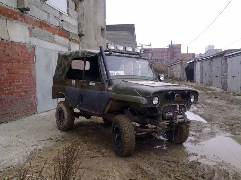 Самоделки из УАЗ 3151