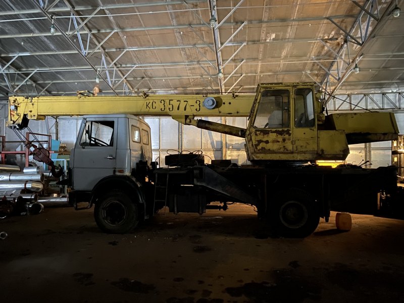 МАЗ 5337 автокран