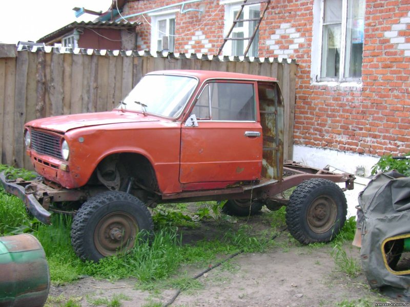 ВАЗ 2106 на раме УАЗ