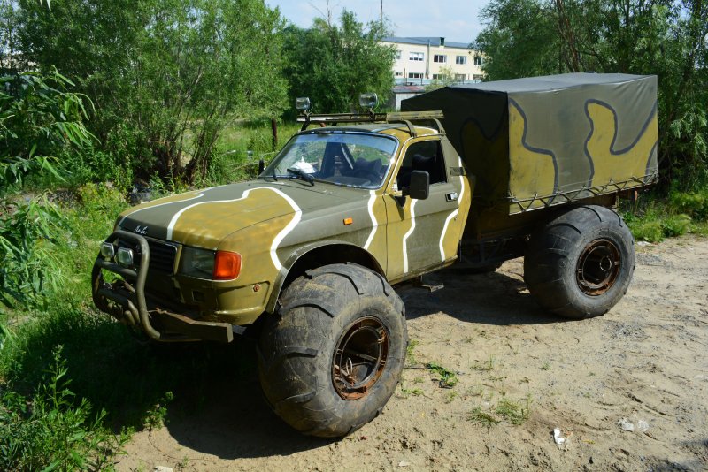 УАЗ переломка вездеход