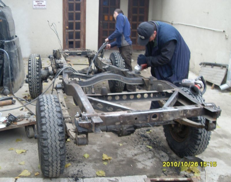 Шасси УАЗ 469