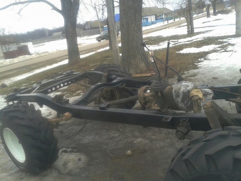 Шасси УАЗ 469