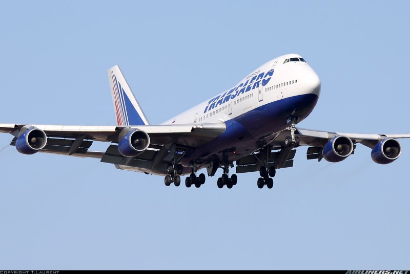 Трансаэро Боинг 747 200