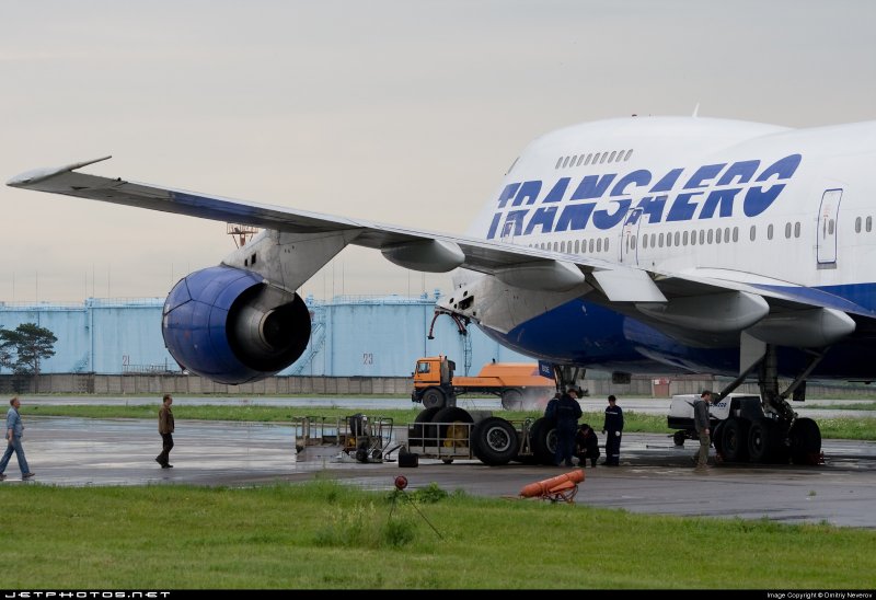 Авиакомпания Трансаэро Боинг 777