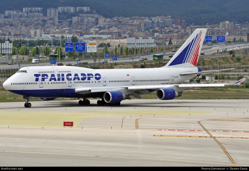 Боинг 747 Трансаэро