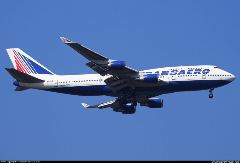 Трансаэро 747 100
