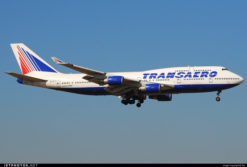 Herpa Transaero Boeing 747 200
