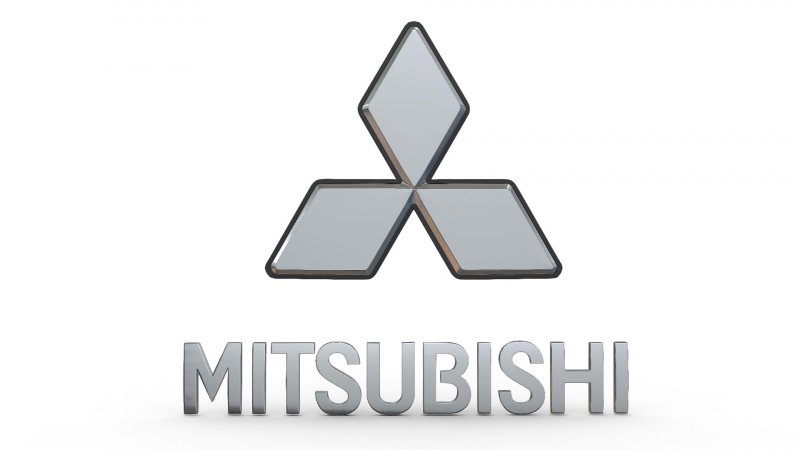 Mitsubishi logo 3d модель