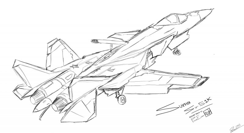 P51 Mustang раскраска