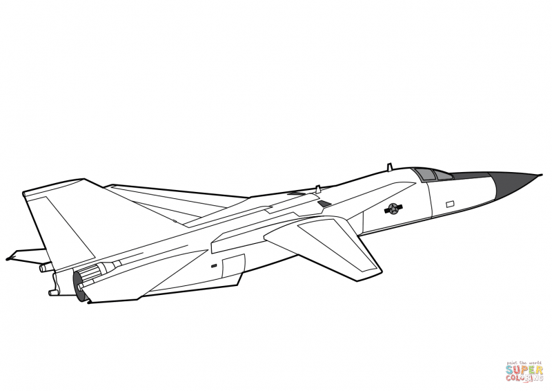 Ударный самолет Lockheed f-117 Nighthawk раскраска