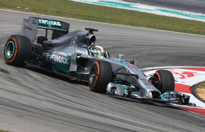 F1 Mercedes Hamilton